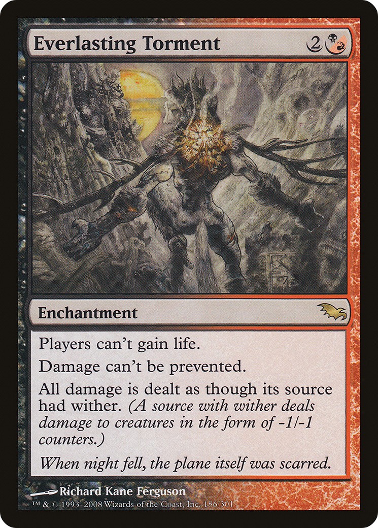 2008 Magic: The Gathering Shadowmoor 2008 Magic: The Gathering Shadowmoor #186 trading card