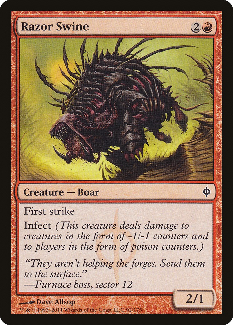 2011 Magic: The Gathering New Phyrexia 2011 Magic: The Gathering New Phyrexia #92 trading card
