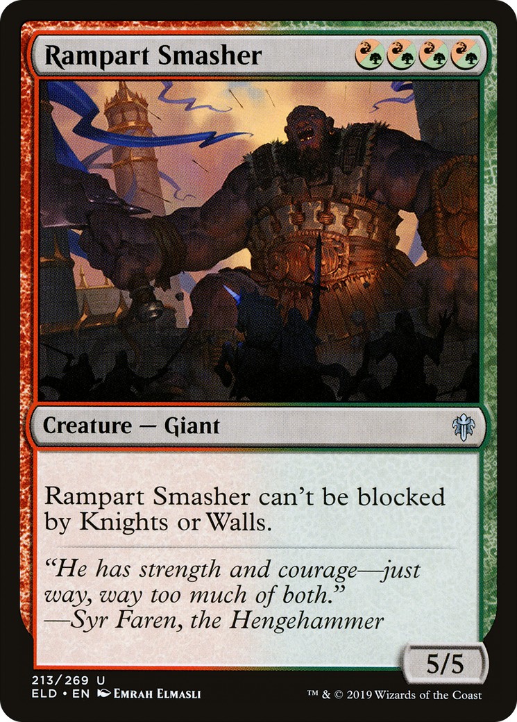 2019 Magic: The Gathering Throne of Eldraine 2019 Magic: The Gathering Throne of Eldraine #213 trading card