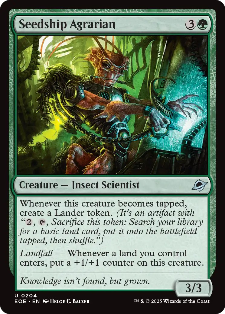 2025 Magic: The Gathering Edge of Eternities 2025 Magic: The Gathering Edge of Eternities #204 trading card