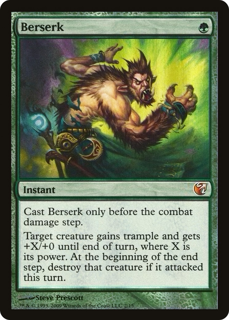 2009 Magic: The Gathering From the Vault: Exiled Berserk #2 trading card