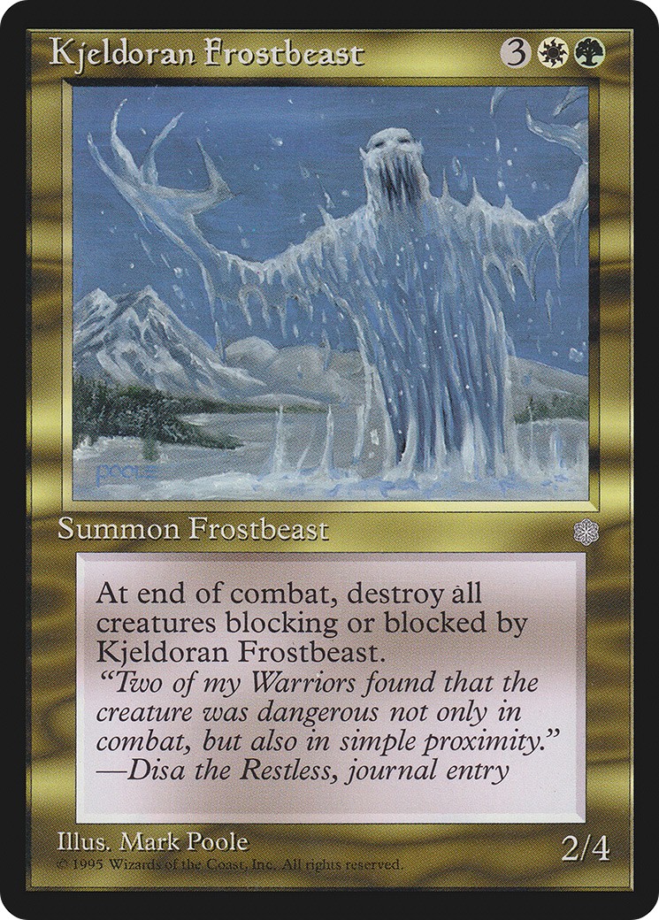 Kjeldoran Frostbeast - Image 1