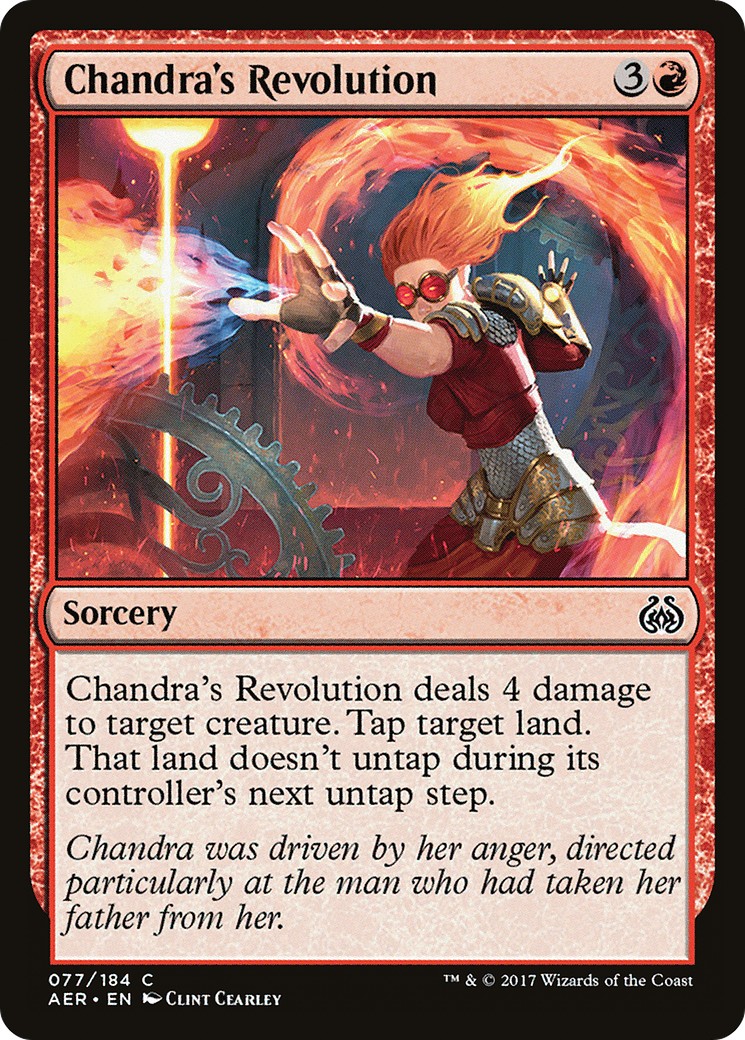 2017 Magic: The Gathering Aether Revolt 2017 Magic: The Gathering Aether Revolt #77 trading card