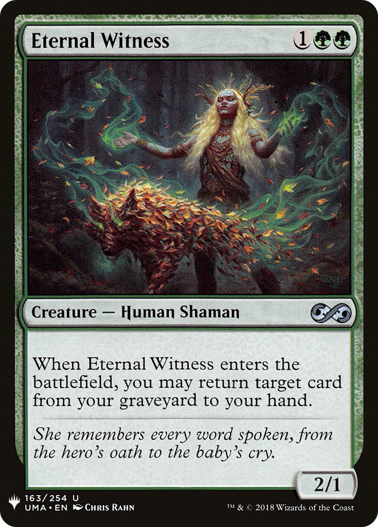 2019 Magic: The Gathering The List 2019 Magic: The Gathering The List #UMA-163 trading card