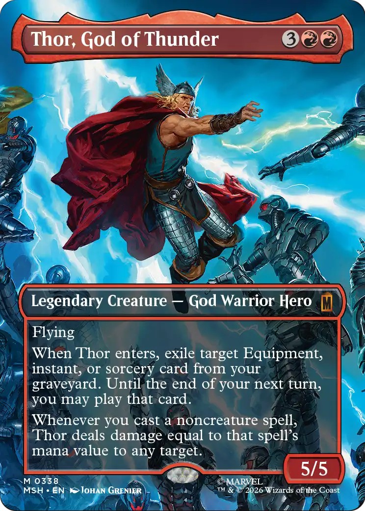 2026 Magic: The Gathering Marvel Super Heroes 2026 Magic: The Gathering Marvel Super Heroes #338 trading card