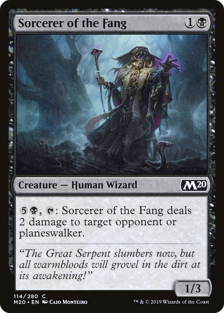 2019 Magic: The Gathering Core Set 2019 Magic: The Gathering Core Set #114 trading card