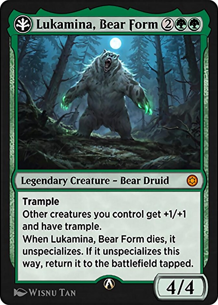 Lukamina, Bear Form - Image 1