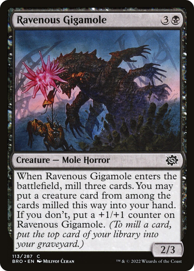 2022 Magic: The Gathering The Brothers' War 2022 Magic: The Gathering The Brothers' War #113 trading card