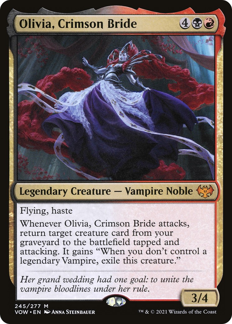 2021 Magic: The Gathering Innistrad: Crimson Vow 2021 Magic: The Gathering Innistrad: Crimson Vow #245 trading card