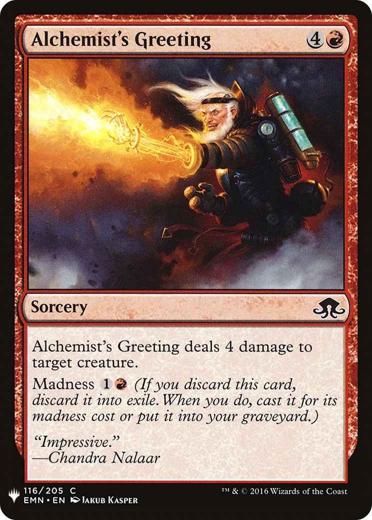 2019 Magic: The Gathering The List 2019 Magic: The Gathering The List #EMN-116 trading card