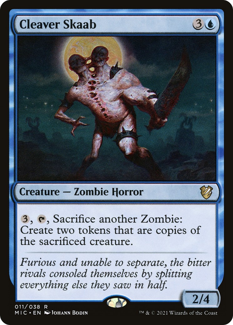 2021 Magic: The Gathering Midnight Hunt 2021 Magic: The Gathering Midnight Hunt #11 trading card