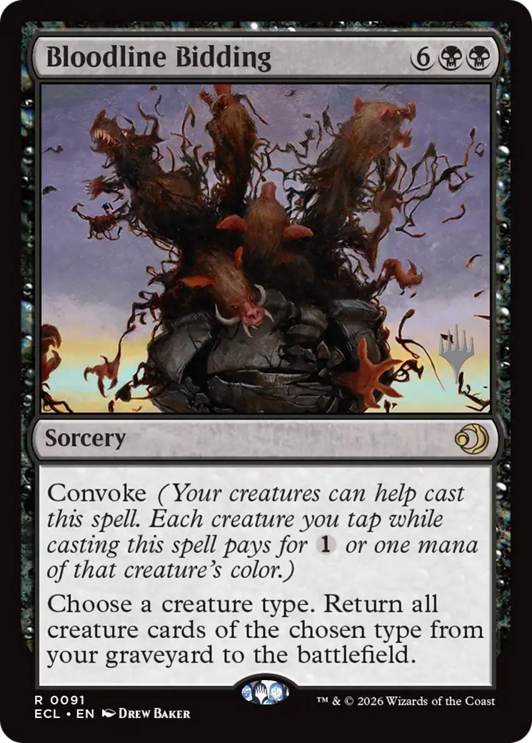 2026 Magic: The Gathering Lorwyn Eclipsed Promos 2026 Magic: The Gathering Lorwyn Eclipsed Promos #91p trading card