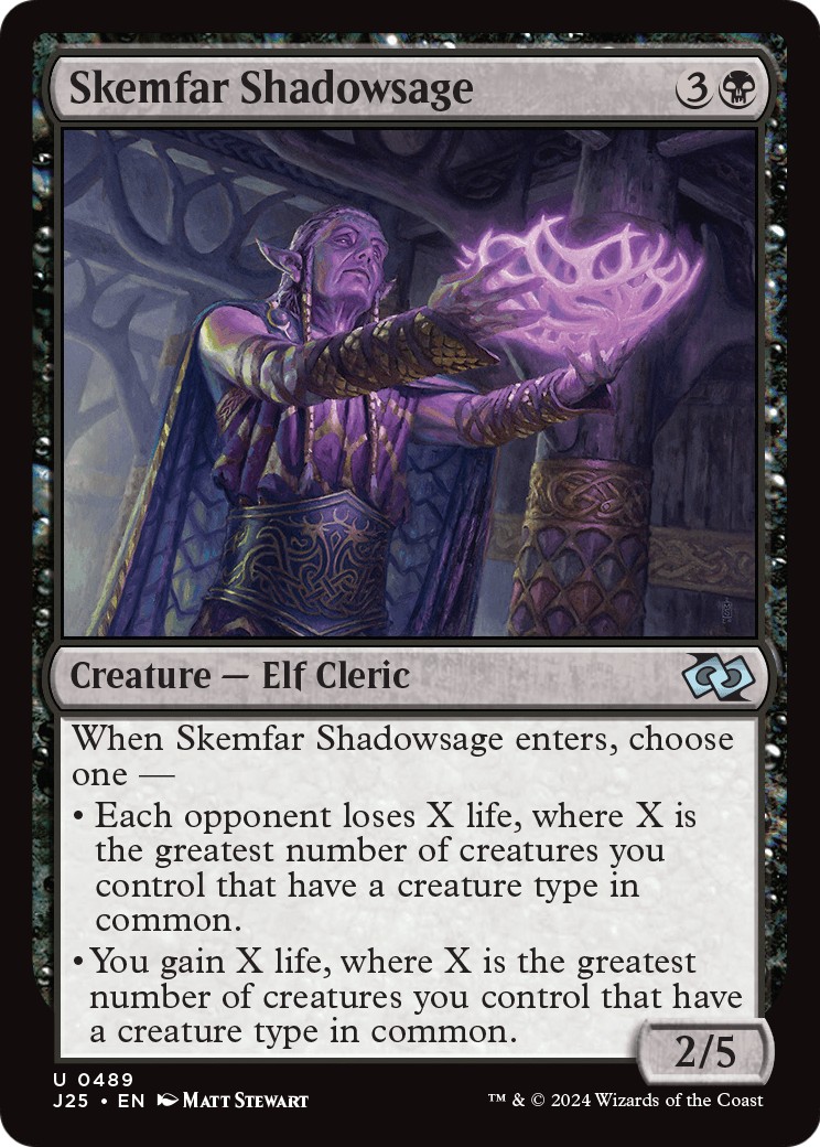 2024 Magic: The Gathering Foundations 2024 Magic: The Gathering Foundations #489 trading card