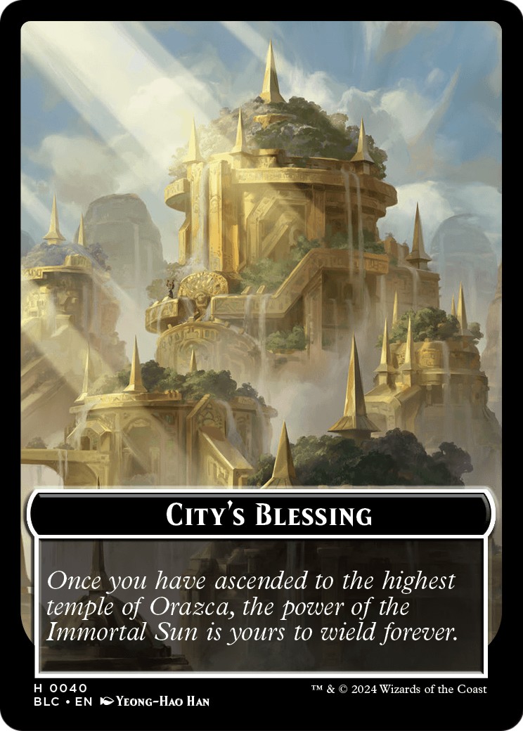 2024 Magic: The Gathering Bloomburrow Commander Tokens 2024 Magic: The Gathering Bloomburrow Commander Tokens #40 trading car