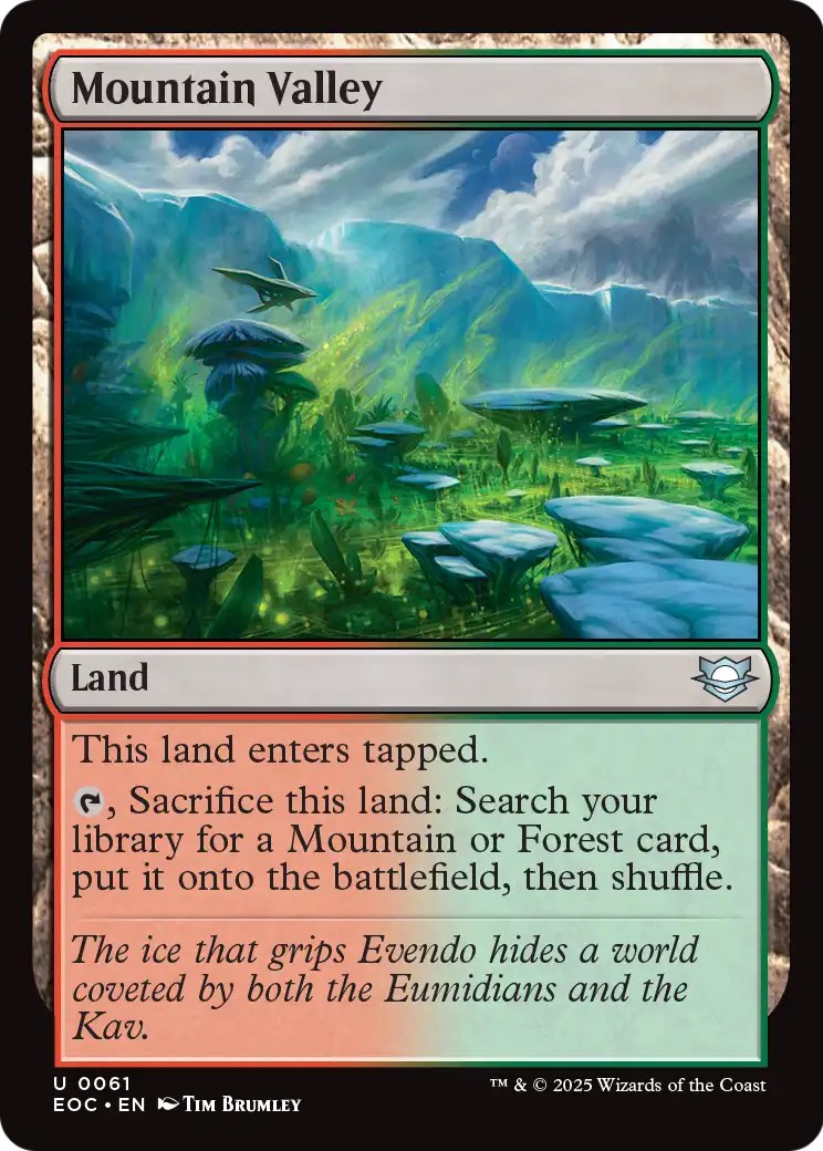 2025 Magic: The Gathering Edge of Eternities 2025 Magic: The Gathering Edge of Eternities #61 trading card