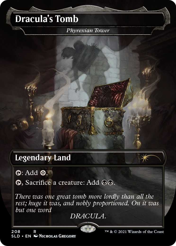 2021 Magic: The Gathering Secret Lair Drop 2021 Magic: The Gathering Secret Lair Drop #208 trading card