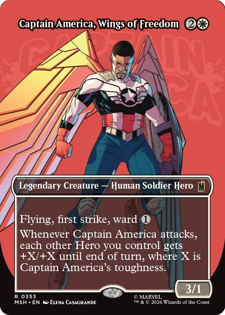 Captain America, Wings of Freedom - Image 1