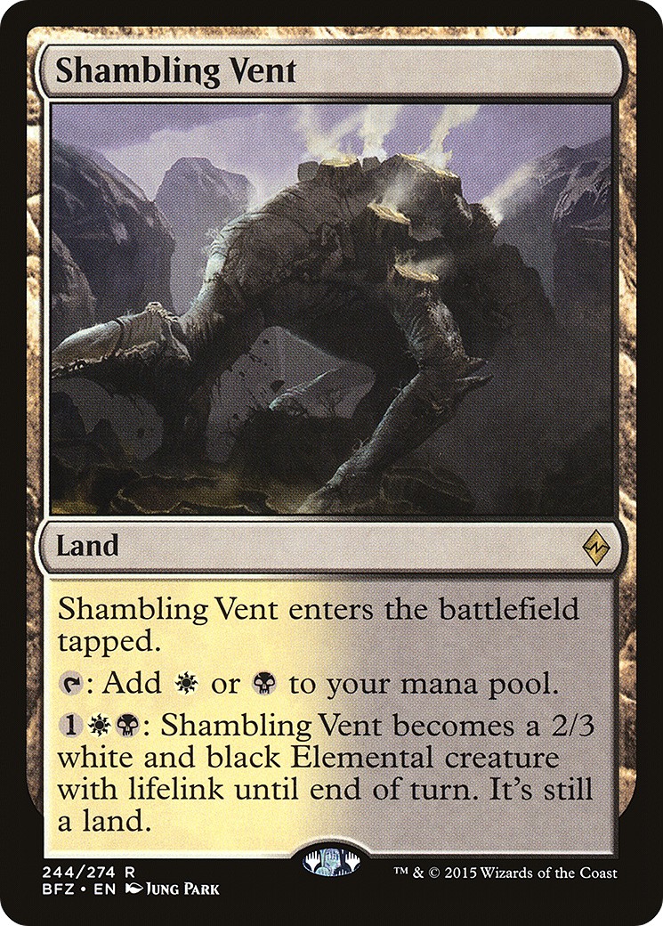 2015 Magic: The Gathering Battle for Zendikar 2015 Magic: The Gathering Battle for Zendikar #244 trading card
