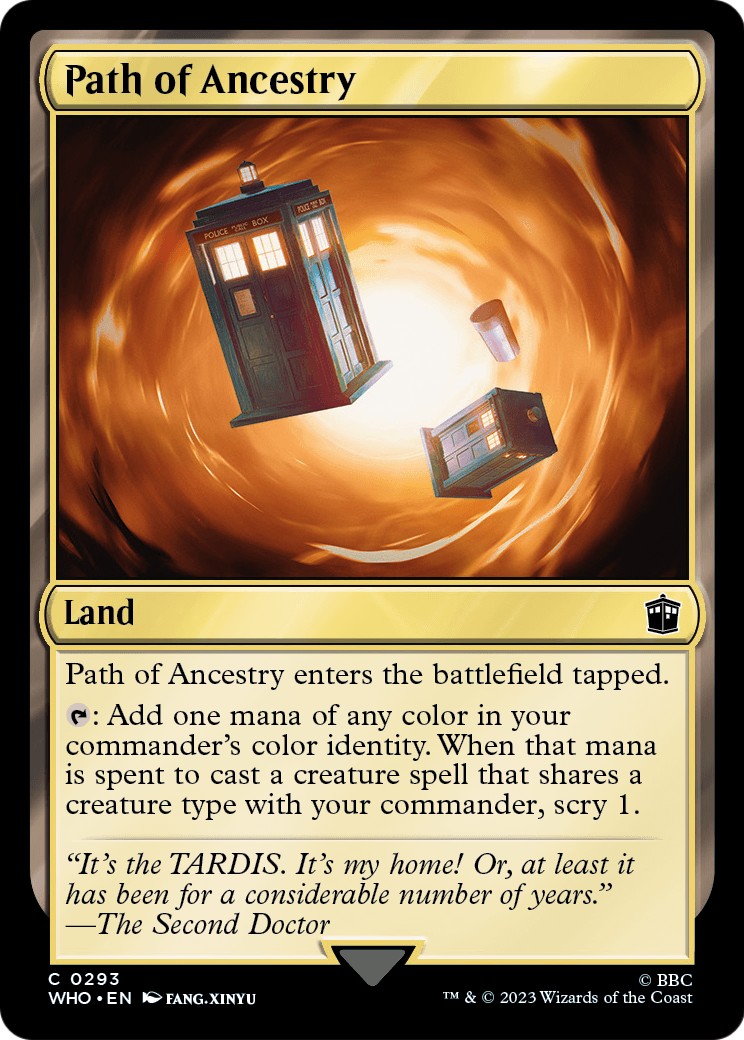 2023 Magic: The Gathering Doctor Who 2023 Magic: The Gathering Doctor Who #293 trading card
