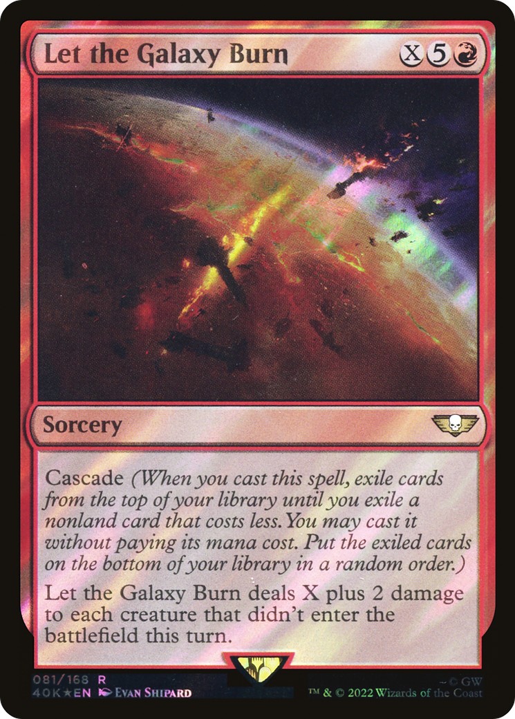 2022 Magic: The Gathering Warhammer 40,000 2022 Magic: The Gathering Warhammer 40,000 #81★ trading card
