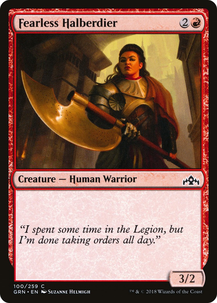 Fearless Halberdier - Image 1