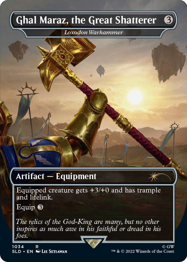 2022 Magic: The Gathering Secret Lair Drop 2022 Magic: The Gathering Secret Lair Drop #1034 trading card