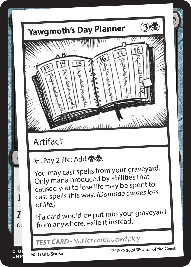 Yawgmoth's Day Planner - Image 1
