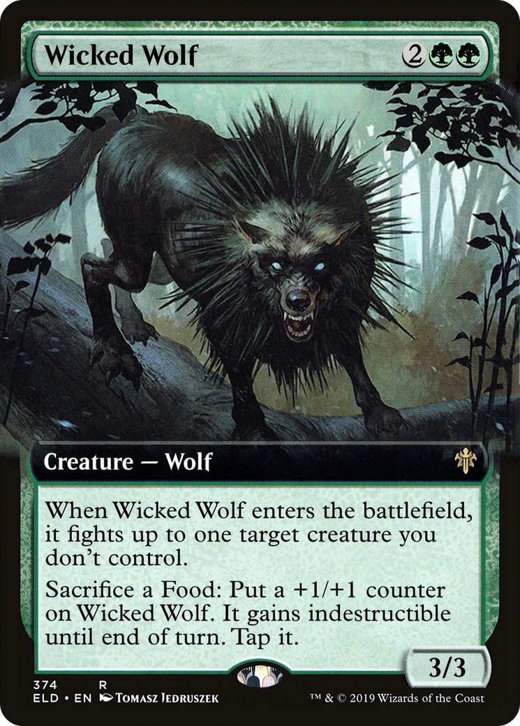 2019 Magic: The Gathering Throne of Eldraine 2019 Magic: The Gathering Throne of Eldraine #374 trading card