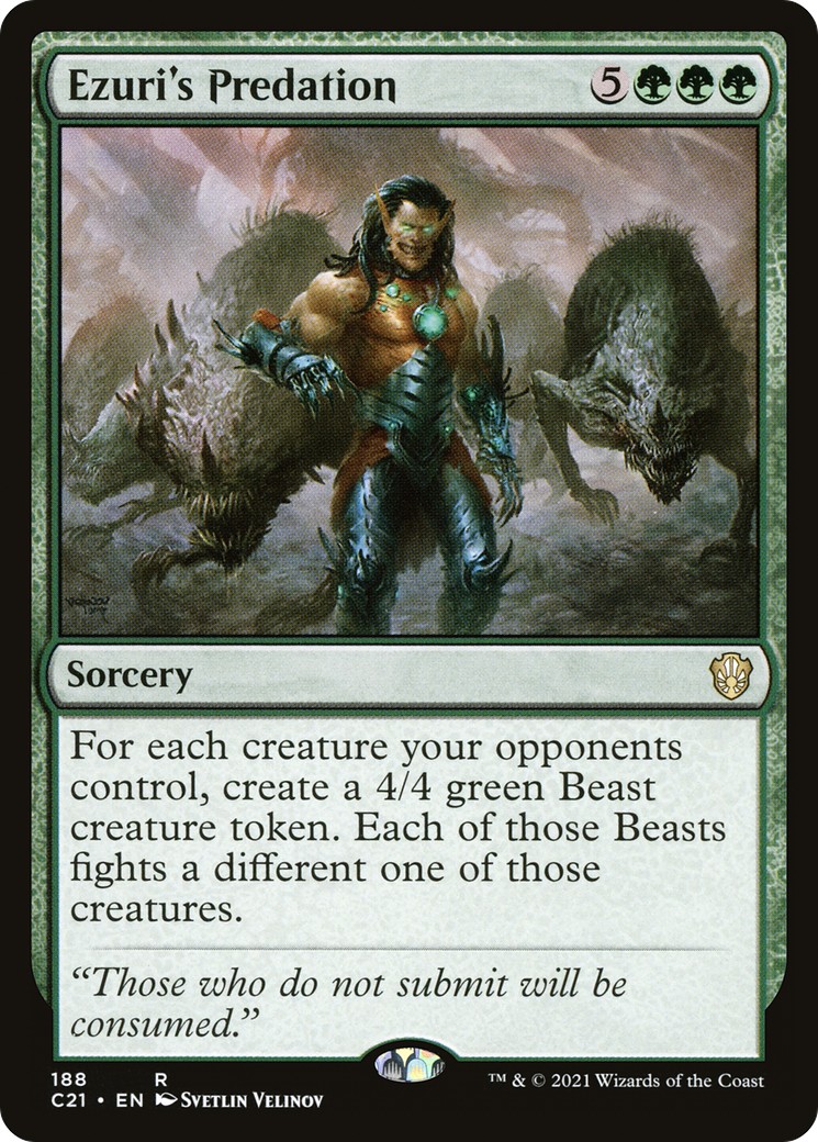 2021 Magic: The Gathering Commander 2021 Magic: The Gathering Commander #188 trading card