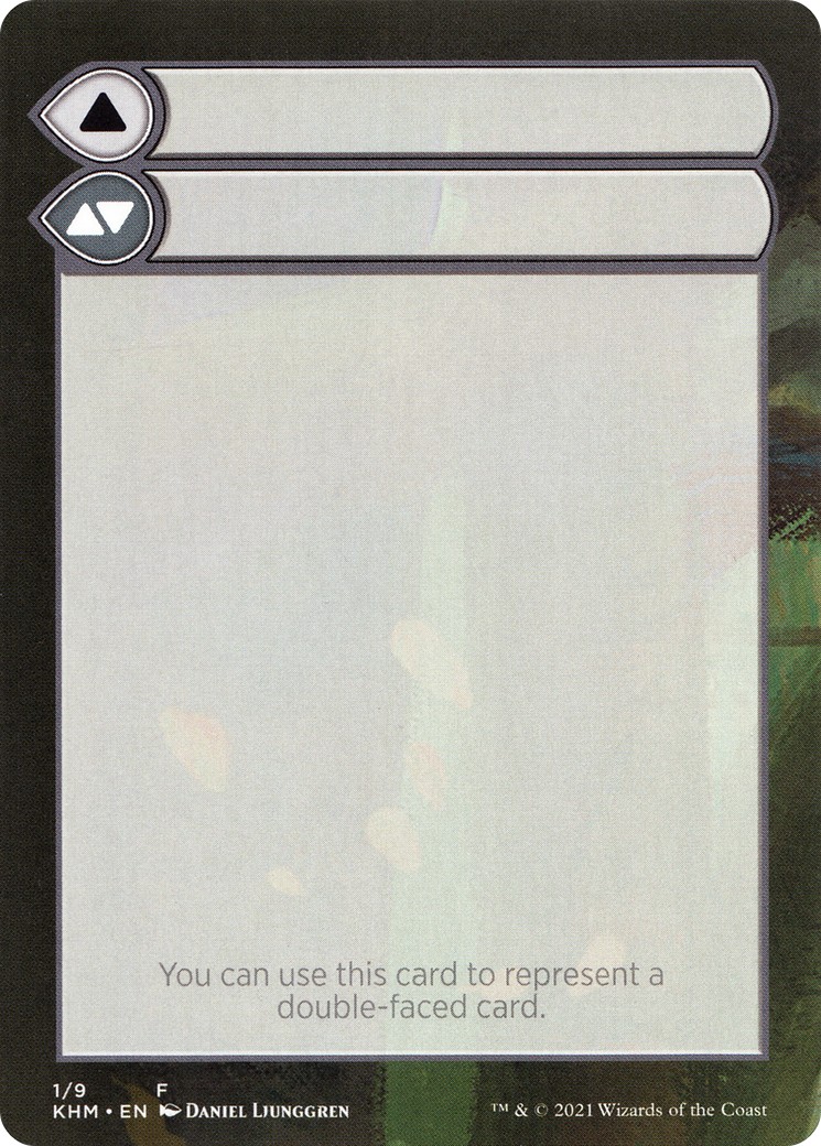 2021 Magic: The Gathering Kaldheim Substitute Cards Double-Faced Substitute Card #1 trading card