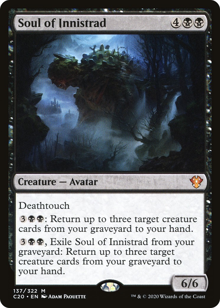 2020 Magic: The Gathering Commander 2020 Magic: The Gathering Commander #137 trading card