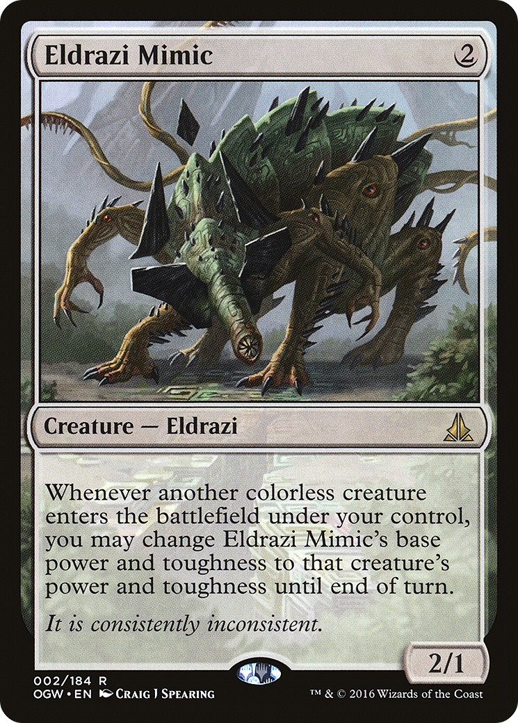 2016 Magic: The Gathering Oath of the Gatewatch 2016 Magic: The Gathering Oath of the Gatewatch #2 trading card