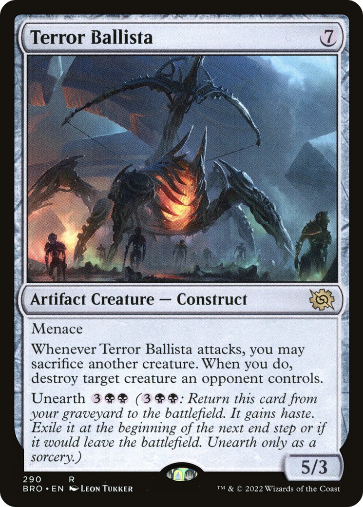 2022 Magic: The Gathering The Brothers' War 2022 Magic: The Gathering The Brothers' War #290 trading card