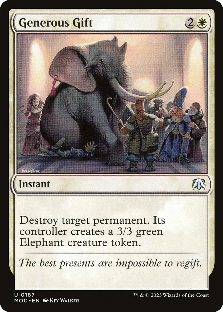 2023 Magic: The Gathering March of the Machine 2023 Magic: The Gathering March of the Machine #187 trading card