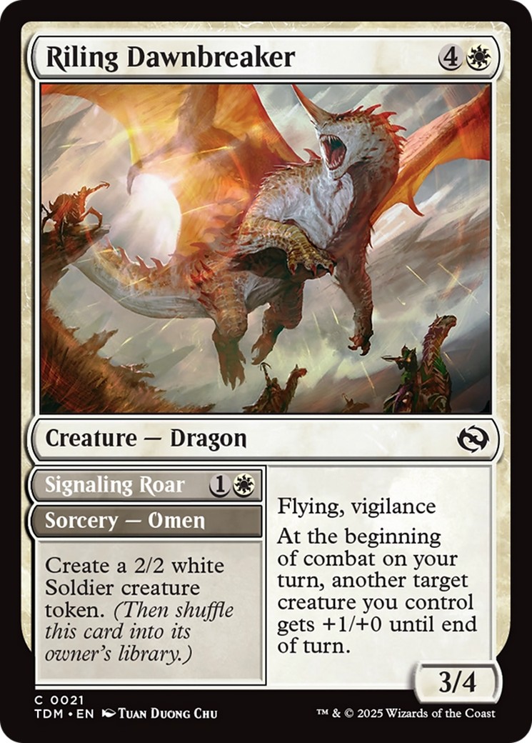 Riling Dawnbreaker // Signaling Roar - Image 1