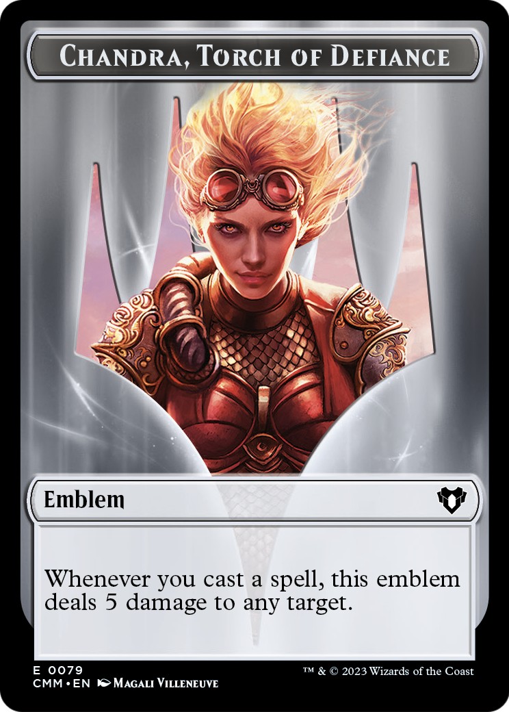 Chandra, Torch of Defiance Emblem - Image 1