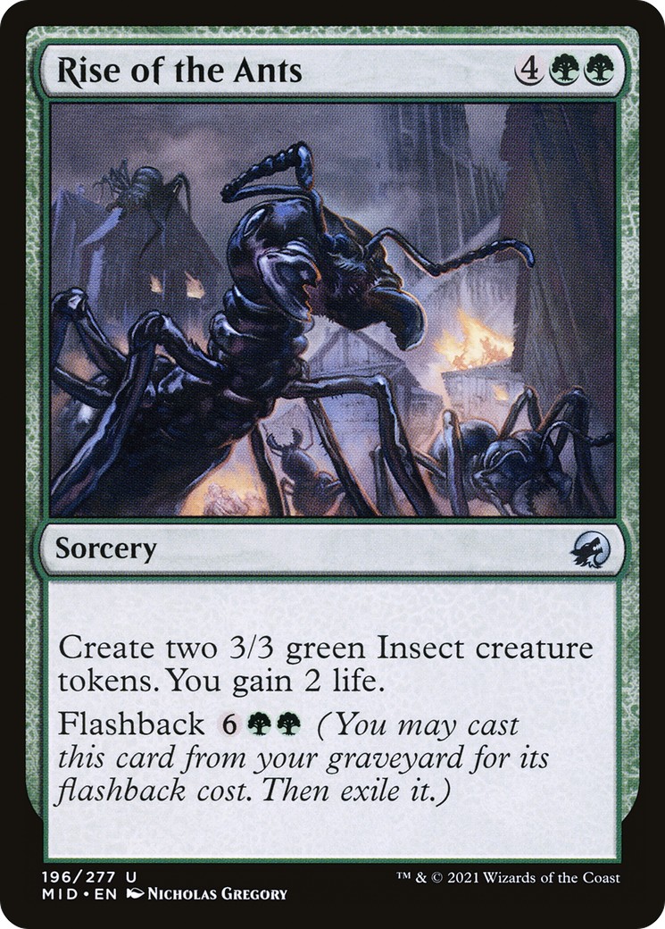2021 Magic: The Gathering Innistrad: Midnight Hunt 2021 Magic: The Gathering Innistrad: Midnight Hunt #196 trading card