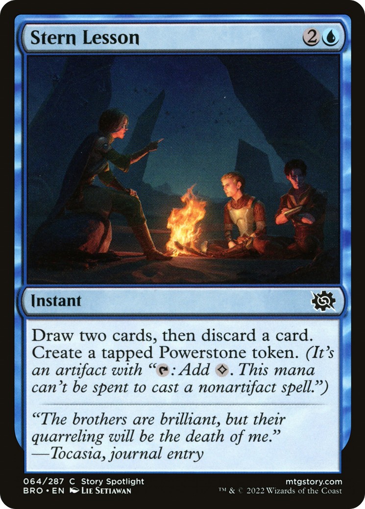 2022 Magic: The Gathering The Brothers' War 2022 Magic: The Gathering The Brothers' War #64 trading card