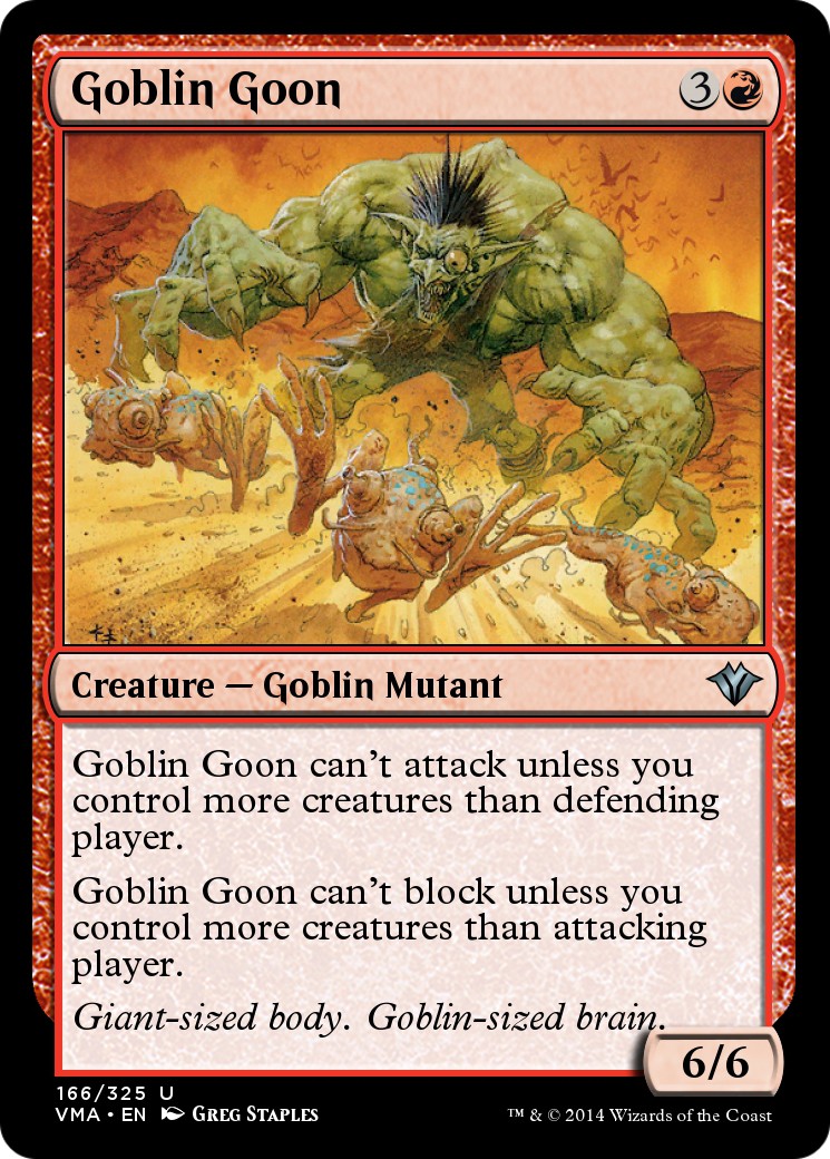 2014 Magic: The Gathering Vintage Masters 2014 Magic: The Gathering Vintage Masters #166 trading card