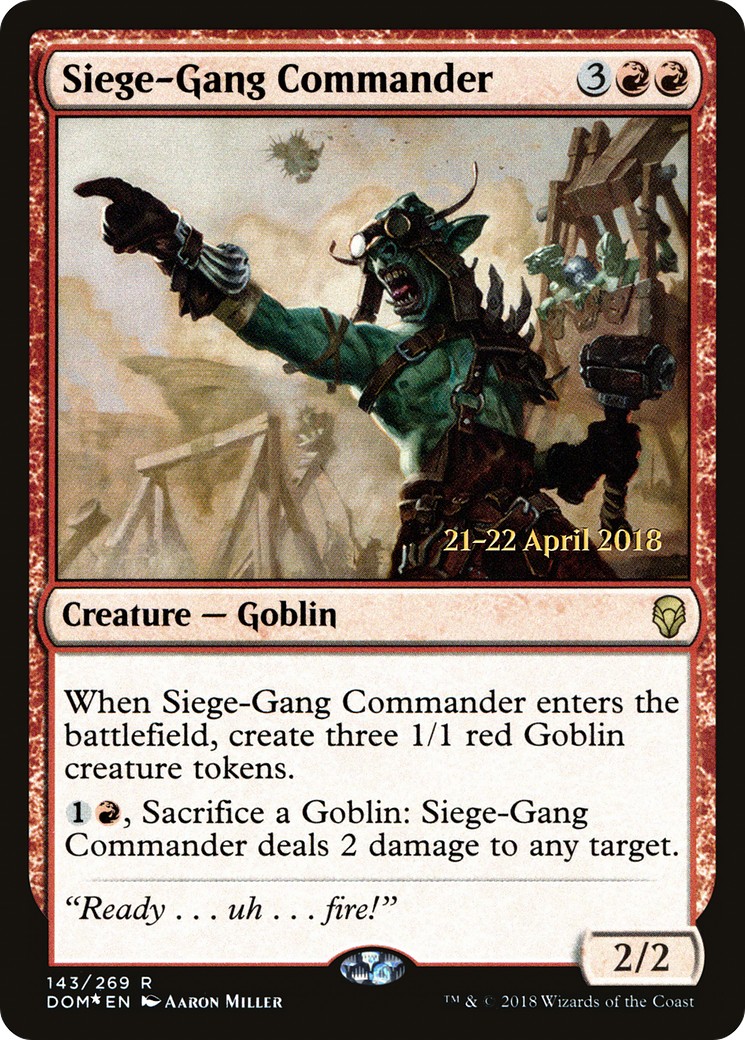 2018 Magic: The Gathering Dominaria Promos 2018 Magic: The Gathering Dominaria Promos #143s trading card