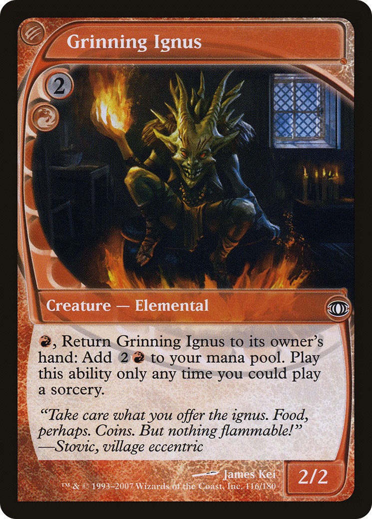 2007 Magic: The Gathering Future Sight 2007 Magic: The Gathering Future Sight #116 trading card