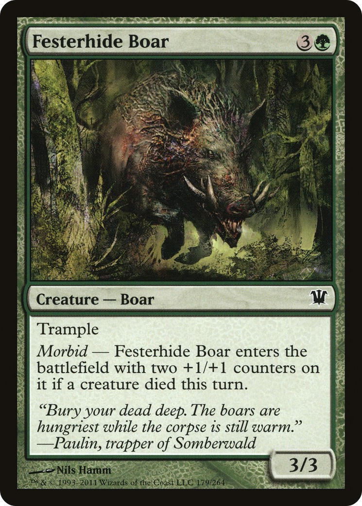 2011 Magic: The Gathering Innistrad 2011 Magic: The Gathering Innistrad #179 trading card