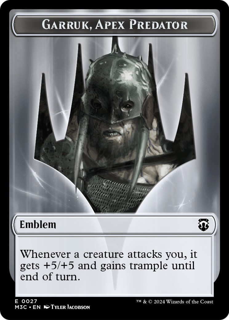 2024 Magic: The Gathering Modern Horizons 3 Commander Tokens 2024 Magic: The Gathering Modern Horizons 3 Commander Tokens #27