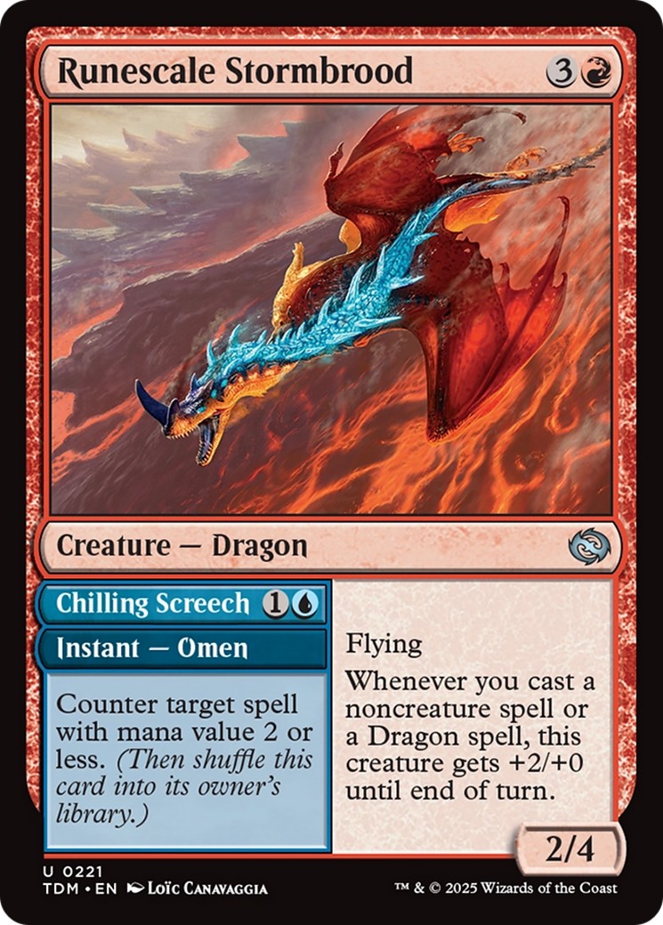 2025 Magic: The Gathering Tarkir: Dragonstorm 2025 Magic: The Gathering Tarkir: Dragonstorm #221 trading card