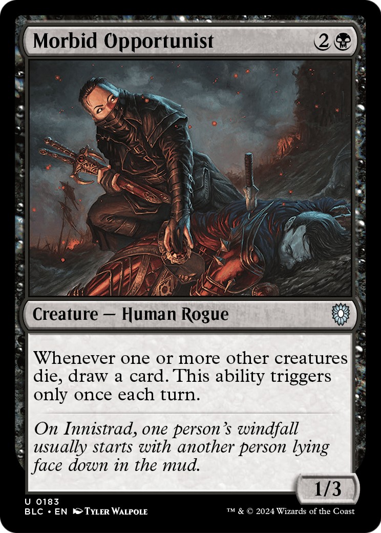 2024 Magic: The Gathering Bloomburrow 2024 Magic: The Gathering Bloomburrow #183 trading card