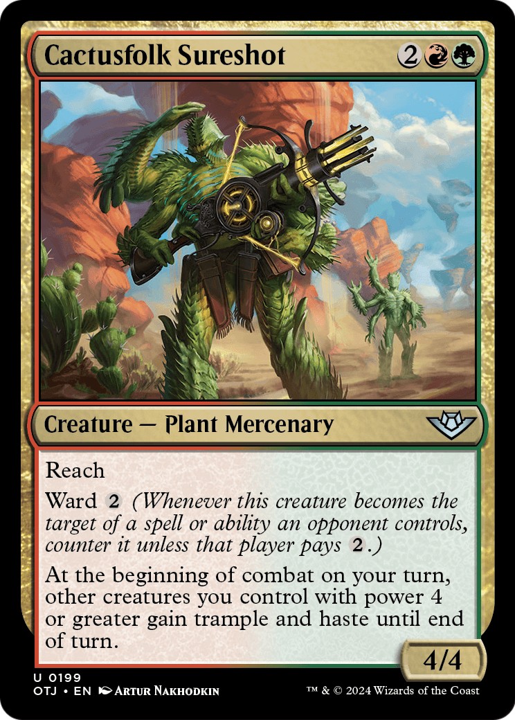 2024 Magic: The Gathering Outlaws of Thunder Junction 2024 Magic: The Gathering Outlaws of Thunder Junction #199 trading card