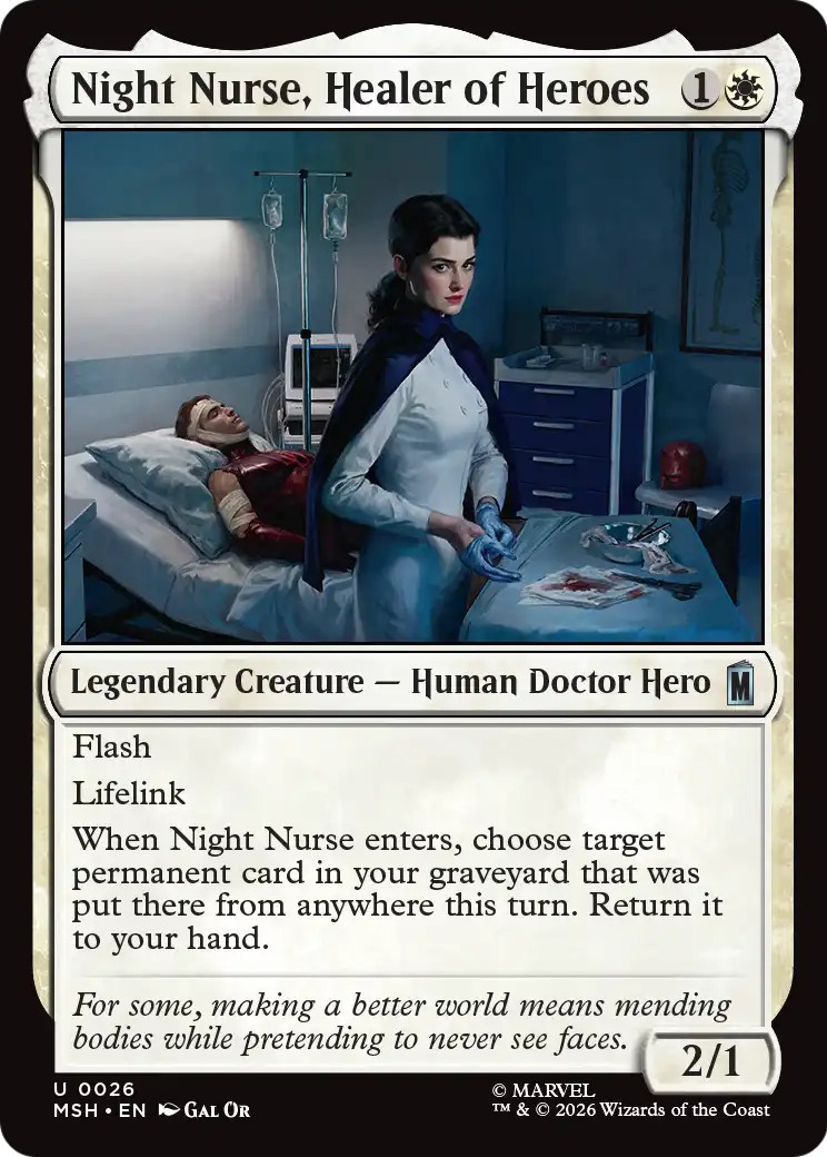 2026 Magic: The Gathering Marvel Super Heroes 2026 Magic: The Gathering Marvel Super Heroes #26 trading card