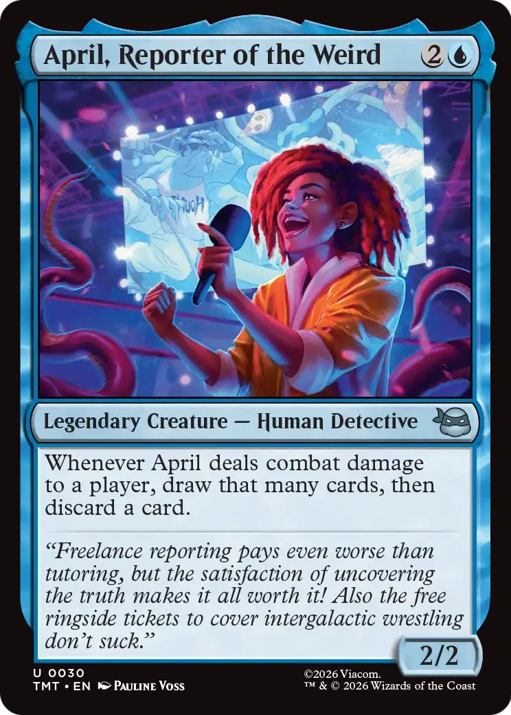 April, Reporter of the Weird - Image 1