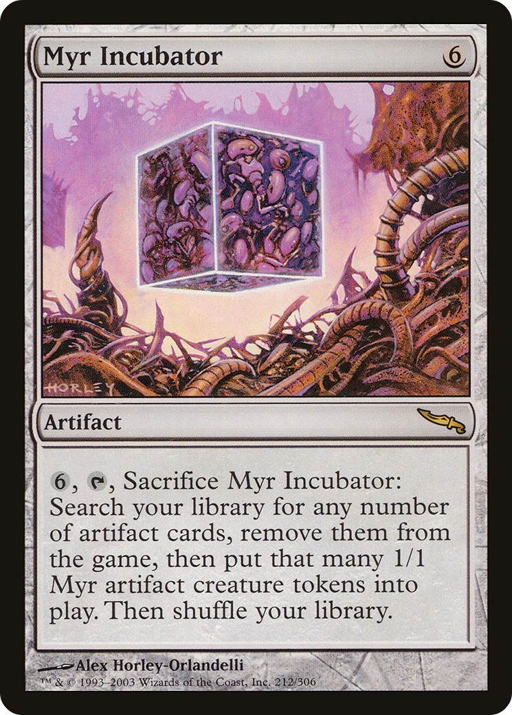 2003 Magic: The Gathering Mirrodin 2003 Magic: The Gathering Mirrodin #212 trading card