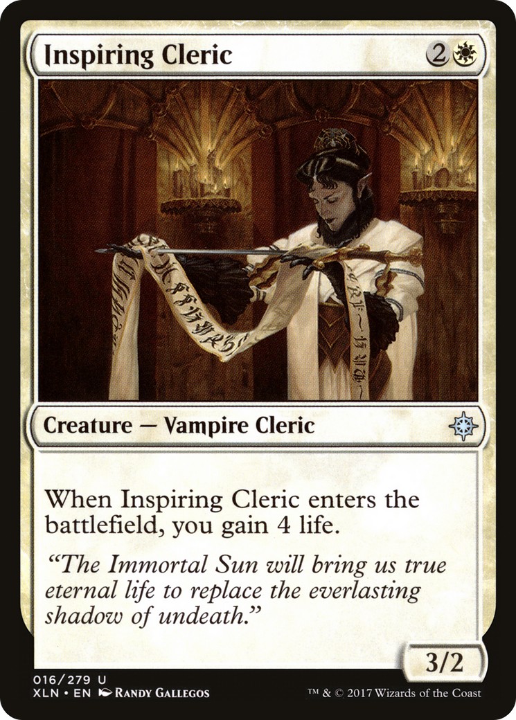 Inspiring Cleric - Image 1